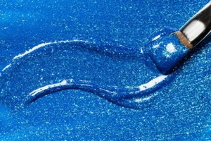 Jolifin LAVENI PRO Farbgel - neon-blue Glitter 5ml #1465 - Bild 1 von 3