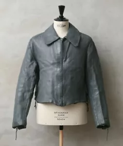Chaqueta de cuero submarino militar real usada alemana BM Marina Federal XS/M/XL - Imagen 1 de 12