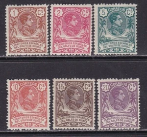 1909 - España - Guinea - Edifil 59/64 - Serie Corta - MNH - Imagen 1 de 2