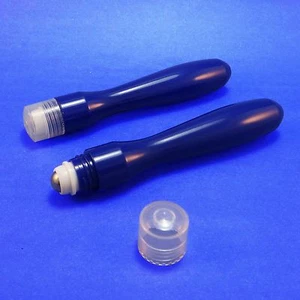 Blue Plastic Cosmetic Roll On Lip Gloss Lip Shine Container Tube Packaging - Picture 1 of 2