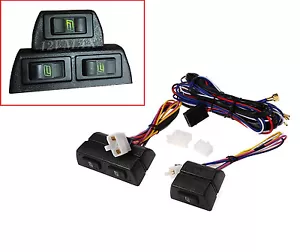 KIT UNIVERSAL DE INTERRUPTOR DE VENTANA ELÉCTRICA PARA CONVERSIÓN DE 2 PUERTAS 3 INTERRUPTORES + CABLE - Imagen 1 de 6