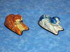 Tin Litho Toy Friction Rolling Cat And Dog Pair