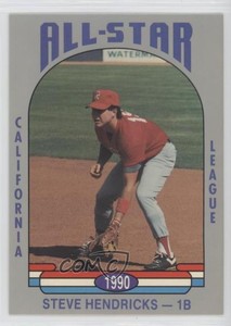 1990 Cal League California League All-Stars Steve Hendricks #7