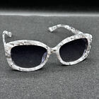 Laundry By Design LD299 Sunglasses Gray Marble w/ Gradient Lenses Used