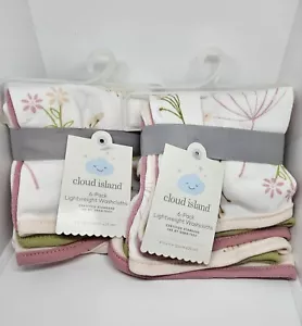 Paquete de 12 paños ligeros Cloud Island pradera floral niñas bebé baño - Imagen 1 de 2