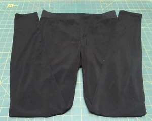 Daisy Fuentes Womens Black Leggings Size M 72% Polyester 24% Rayon Elastic  - Picture 1 of 2