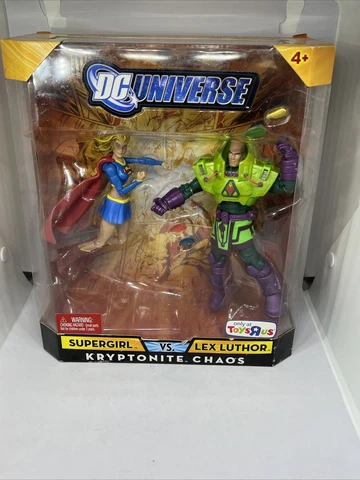 DC UNIVERSE / SUPERGIRL VS LEX LUTHOR / KRYPTONITE CHAOS / 2009 / MATTEL / MISB Cover