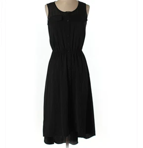 Ann Taylor Kleid schwarz Button Down S - Bild 1 von 3