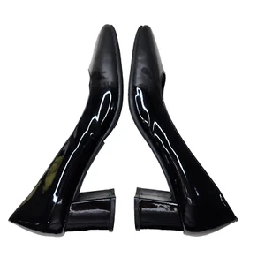 Top End Size 41 Black Heels Patent Leather - Picture 1 of 8