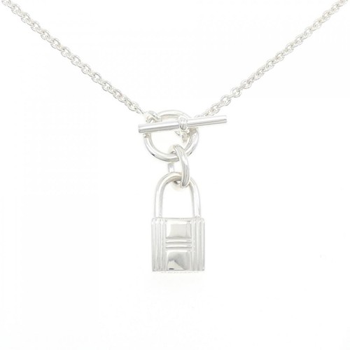 HERMÈS Autentica collana HERMES Amuleto Cadena #260 007 546 0327