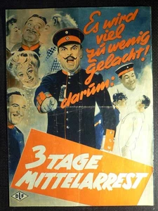 3 Tage Mittelarrest - Das neue Film-Programm - DNF ungelocht - Picture 1 of 1