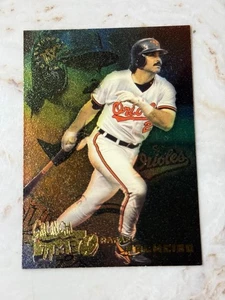 RAFAEL PALMEIRO - 1995 TOPPS STADIUM CLUB BÉISBOL CRUNCH TIME LÁMINA INSERTAR TARJETA - Imagen 1 de 2