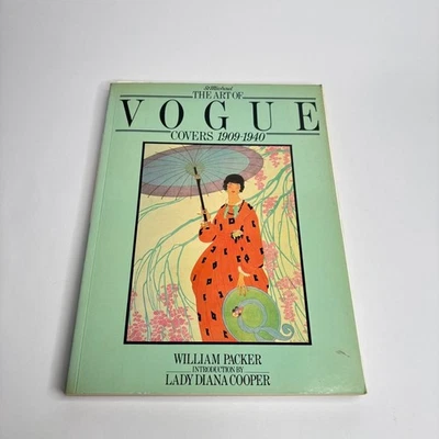 Vogue The Art of Vogue Covers 1909 1940 William Packer Hardcover Coffee Table - Image 1 of 4