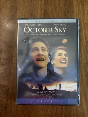 October Sky (DVD, 1999 Widescreen) Jake Gyllenhaal NEW Sealed Free Shipping - Image 1 of 4