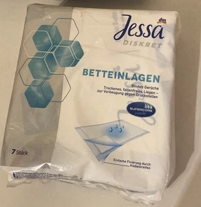 Jessa Diskret, Betteinlagen Inkontinenz, 7 Stück - Bild 1 von 2