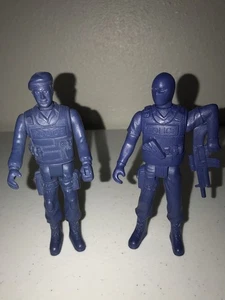 T29 Vintage 2 Figurine Polizia Plastica Greenbrier 5” anni '60 ? - Foto 1 di 2