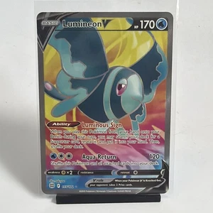 Pokémon TCG Lumineon V Brilliant Stars 155/172 Holo Ultra Rare NM Card - Picture 1 of 7