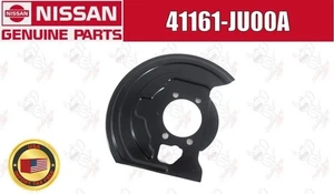 Nissan OEM Driver LH Brake Dust Shield Splash Plate 41161-JU00A - Picture 1 of 12