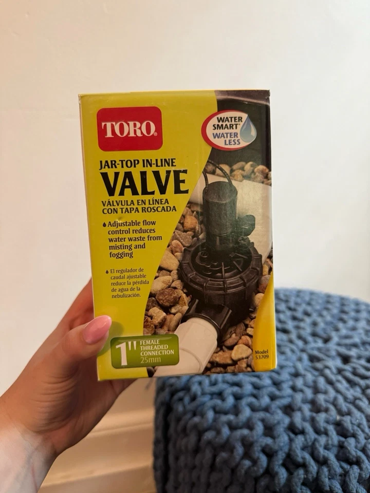 Toro Jar Top In-Line Underground  Valve 53709 - Image 1 of 4