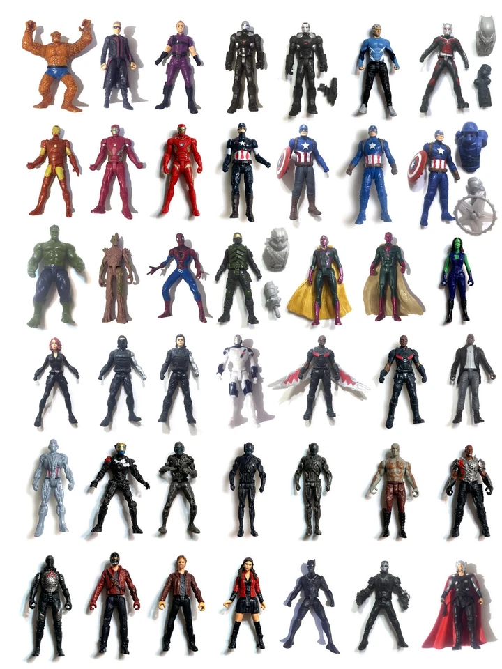 ELIGE: Minifiguras Marvel Miniverse 2.5" Capitán América Guerra Civil, Vengadores Foto 1 de 1