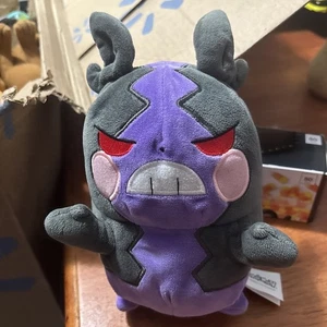 Pokemon Pikachu 9” ”  Rare HTF Purple  & Black With Red Eyes Pink Cheeks - Picture 1 of 3