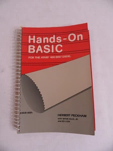 Básico práctico vintage 1983 para el Atari 400/800/1200XL de Herbert Peckham - Imagen 1 de 5