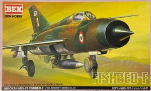 1/100 Cold War Fighter : Mikoyan MiG-21 PF Fishbed [Various] #A22 : BEN HOBBY - Picture 1 of 4