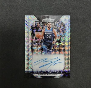 2018-19 Panini Prizm Mosaic - Karl-Anthony Towns Mosaic Autograph - Picture 1 of 4