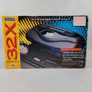 SEGA Genesis 32x Console Attachment (MK-84000) Complete in Box, CIB, Tested - Picture 1 of 9