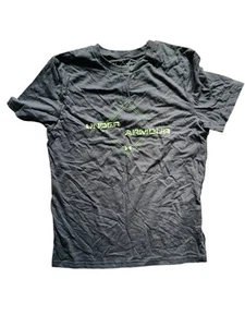 Under Armour Youth Large Cotton Short Sleeve T-Shirt - Picture 1 of 2