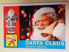 2007 Topps Santa Claus #5/16 Holiday Tidings  FREE U.S. SHIPPING