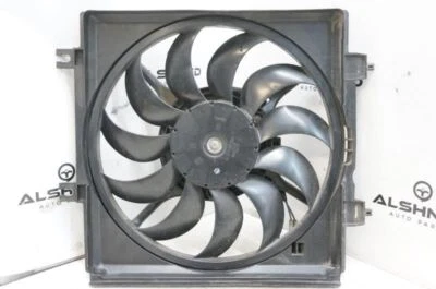 08-14 Subaru Forester conjunto de motor ventilador de refrigeração condensador 73313FJ001 FABRICANTE DE EQUIPAMENTO ORIGINAL - Imagem 1 de 4