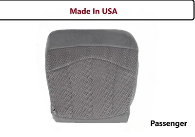 Capa de assento para Ford F150 XLT 1999-2003 PASSAGEIRO parte inferior tecido de substituição cinza - Imagem 1 de 3