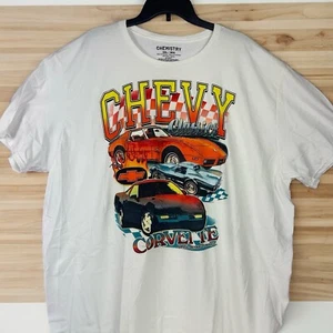 Neu ohne Etikett Chemie Chevy Classic Corvette Herren/Damen T-Shirt 3XL - Bild 1 von 5