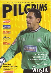 2005/06 BOSTON UNITED V CHELTENHAM TOWN 17-12-2005 LEAGUE TWO - Picture 1 of 1