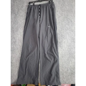 Nike Dri-FIT Running Pants Zipper Pockets Lightweight Athletic Black Men Sz L - Picture 1 of 11