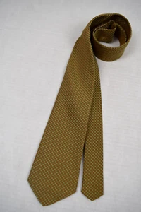 Neck Tie VTG Superba NIB 50s Lite Brown Lite Green Inlay Rayon 51" x 3.25" NIB - Picture 1 of 9