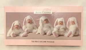 Sealed Box ANNE GEDDES Baby Bunny 700 Piece Jigsaw Puzzle 34” X 12” No. 2901-3 - Picture 1 of 6