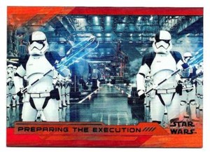 2018 Topps Star Wars The Last Jedi SERIES 2 RED Parallel #78 Serial #23/199