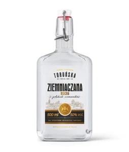 Kartoffel Wodka Stark "Torunska 1884 Mocna" aus Polen. 0,5 l, Alk. 50 % vol. - Bild 1 von 3
