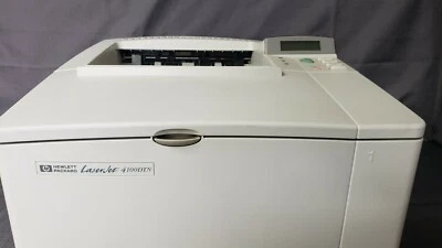HP LASERJET 4100N C8050A NETWORK PRINTER REMANUFACTURED - Image 1 of 4