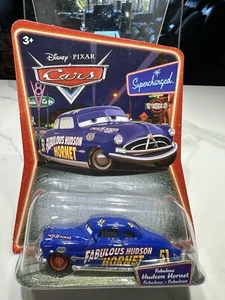 Coches Disney Pixar SUPERCARGADOS Fabuleux Hudson Hornet Raro Edición Internacional - Imagen 1 de 3