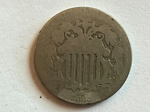 1882 Shield Nickel Cover