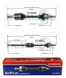 Juego de ejes delanteros CV aptos para Toyota Camry Highlander Lexus RX350 - Imagen 1 de 1