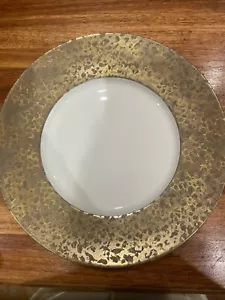 PLATO DE CENA JAUNE DE CROMO "BIG BANG BRONCE", ¡NUEVO CON ETIQUETAS! - Imagen 1 de 7