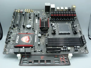 MSI 970 Gaming MS-7693 Ver. 4.2 Mainboard LGA AM3+ + I/O Shield - Bild 1 von 2
