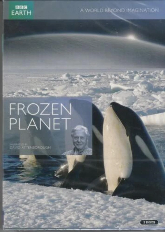 Frozen Planet DVD Regions 2 & 4 PAL UK BBC David Attenborough