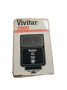 Vivitar 2600  Shoe Mount Auto Electronic Flash - Picture 1 of 9