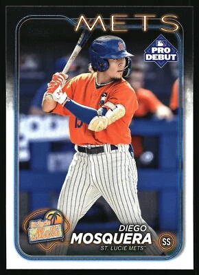 2024 Topps Pro Debut #PD-72 Diego Mosquera - Image 1 of 2
