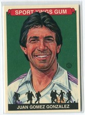 2013 ITG SportKings Gum Series F Juan Gomez Gonzalez BASE CARD #275 SOCCER